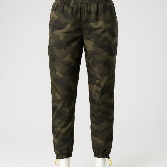 No Boundaries Camo NB Wind Pant L (11–13) – Elastic Waist, Drawcord Ankles - Picture 1 of 8